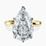 Pre-Designed 14kt Yellow Gold Eva Six Prong Knife Edge Lab Diamond Ring