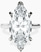 Pre-Designed 10kt White Gold Elsa Hidden Accents Solitaire Lab Diamond Ring