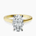 Pre-Designed 14kt Yellow Gold Demi Lovato Hidden Accents Solitaire Lab Diamond Ring