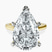 Pre-Designed 14kt Yellow Gold Elsa Hidden Accents Solitaire Lab Diamond Ring