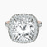 Pre-Designed 18kt Rose Gold Klarissa Halo Lab Diamond Eternity Ring