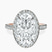 Pre-Designed 14kt Rose Gold Klarissa Halo Lab Diamond Eternity Ring