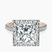 Pre-Designed 14kt Rose Gold Klarissa Halo Lab Diamond Eternity Ring