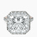 Pre-Designed 10kt Rose Gold Klarissa Halo Lab Diamond Eternity Ring