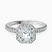 Pre-Designed 18kt White Gold Klarissa Halo Lab Diamond Eternity Ring