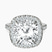 Pre-Designed 10kt White Gold Klarissa Halo Lab Diamond Eternity Ring