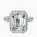 Pre-Designed Platinum Klarissa Halo Lab Diamond Eternity Ring