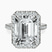 Pre-Designed Platinum Klarissa Halo Lab Diamond Eternity Ring