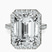 Pre-Designed Platinum Klarissa Halo Lab Diamond Eternity Ring