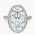Pre-Designed Platinum Klarissa Halo Lab Diamond Eternity Ring