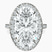 Pre-Designed Platinum Klarissa Halo Lab Diamond Eternity Ring