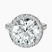 Pre-Designed Platinum Klarissa Halo Lab Diamond Eternity Ring