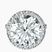 Pre-Designed Platinum Klarissa Halo Lab Diamond Eternity Ring
