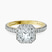 Pre-Designed 18kt Yellow Gold Klarissa Halo Lab Diamond Eternity Ring