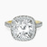 Pre-Designed 10kt Yellow Gold Klarissa Halo Lab Diamond Eternity Ring