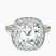 Pre-Designed 10kt Yellow Gold Klarissa Halo Lab Diamond Eternity Ring