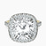 Pre-Designed 10kt Yellow Gold Klarissa Halo Lab Diamond Eternity Ring