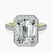 Pre-Designed 18kt Yellow Gold Klarissa Halo Lab Diamond Eternity Ring