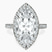 Pre-Designed 14kt Yellow Gold Klarissa Halo Lab Diamond Eternity Ring