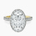 Pre-Designed 14kt Yellow Gold Klarissa Halo Lab Diamond Eternity Ring