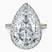Pre-Designed 10kt Yellow Gold Klarissa Halo Lab Diamond Eternity Ring