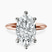 Pre-Designed 18kt Rose Gold Alora Six Prong Solitaire Lab Diamond Ring