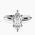 Pre-Designed Platinum Alora Six Prong Solitaire Lab Diamond Ring
