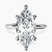 Pre-Designed Platinum Alora Six Prong Solitaire Lab Diamond Ring