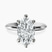 Pre-Designed 14kt White Gold Alora Six Prong Solitaire Lab Diamond Ring