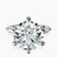 Pre-Designed 14kt White Gold Alora Six Prong Solitaire Lab Diamond Ring