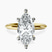 Pre-Designed 10kt Yellow Gold Alora Six Prong Solitaire Lab Diamond Ring