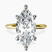 Pre-Designed 10kt Yellow Gold Alora Six Prong Solitaire Lab Diamond Ring