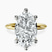 Pre-Designed 10kt Yellow Gold Alora Six Prong Solitaire Lab Diamond Ring