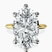 Pre-Designed 10kt Yellow Gold Alora Six Prong Solitaire Lab Diamond Ring