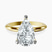 Pre-Designed 14kt Yellow Gold Alora Six Prong Solitaire Lab Diamond Ring