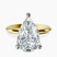 Pre-Designed 10kt Yellow Gold Alora Six Prong Solitaire Lab Diamond Ring