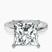 Pre-Designed 10kt White Gold Jannel Tapering Solitaire Lab Diamond Ring