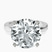 Pre-Designed Platinum Jannel Tapering Solitaire Lab Diamond Ring