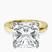 Pre-Designed 18kt Yellow Gold Jannel Tapering Solitaire Lab Diamond Ring