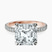 Pre-Designed 14kt Rose Gold Claire Full Eternity Lab Diamond Ring