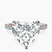 Pre-Designed 14kt Rose Gold Claire Full Eternity Lab Diamond Ring
