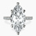 Pre-Designed 10kt Rose Gold Claire Full Eternity Lab Diamond Ring