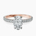 Pre-Designed 18kt Rose Gold Claire Full Eternity Lab Diamond Ring