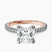 Pre-Designed 10kt Rose Gold Claire Full Eternity Lab Diamond Ring