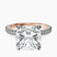 Pre-Designed 14kt Rose Gold Claire Full Eternity Lab Diamond Ring