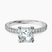 Pre-Designed 18ct White Gold Claire Full Eternity Lab Diamond Ring