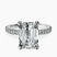 Pre-Designed Platinum Claire Full Eternity Lab Diamond Ring