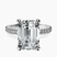Pre-Designed 10kt White Gold Claire Full Eternity Lab Diamond Ring