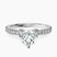 Pre-Designed Platinum Claire Full Eternity Lab Diamond Ring