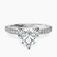 Pre-Designed 14kt White Gold Claire Full Eternity Lab Diamond Ring